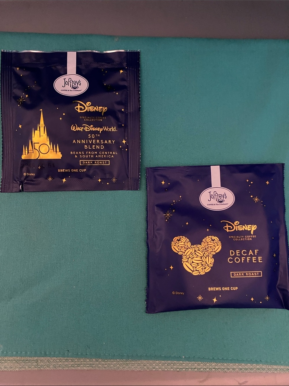 Disney Word 50th Anniversary Coffee Hotel Room ( A)